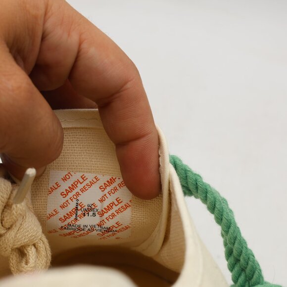 NWOB Sample Converse Golf Le Fleur Naut 1 OX Men's US Size 11.5 Cream Sneakers - Picture 3 of 9